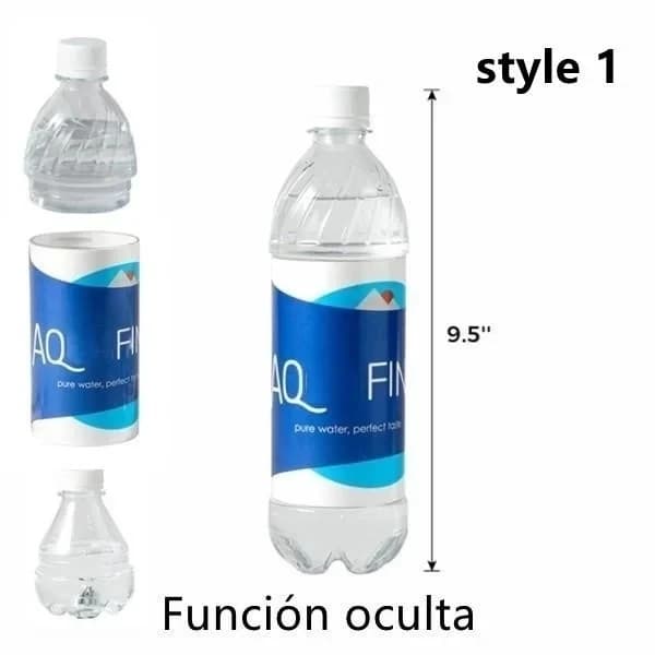 Diversion Water Bottle Shape Surprise Secret 710ML Hidden Security Container Stash Safe Box Plastic Stash Jars Safe Org