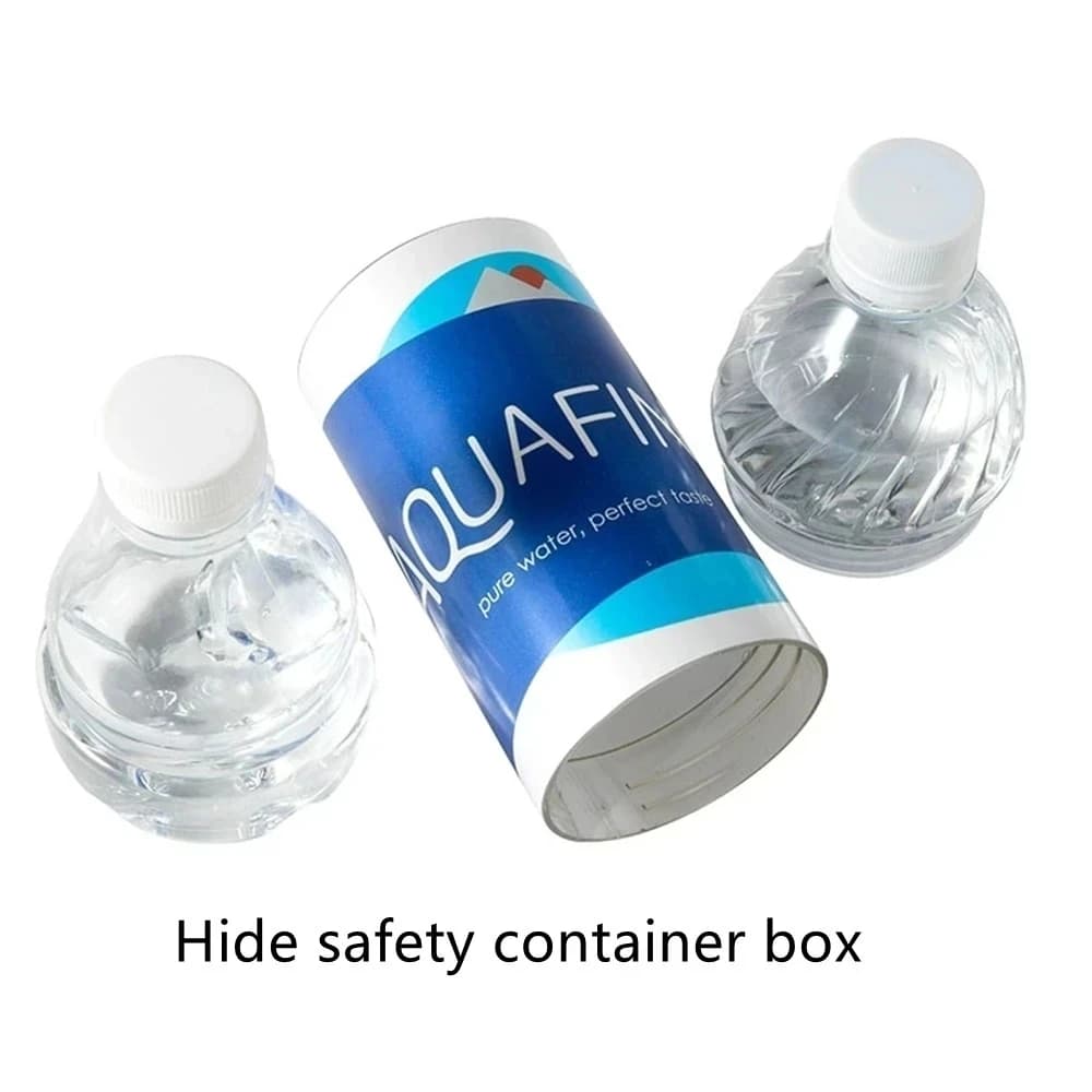 Diversion Water Bottle Shape Surprise Secret 710ML Hidden Security Container Stash Safe Box Plastic Stash Jars Safe Org