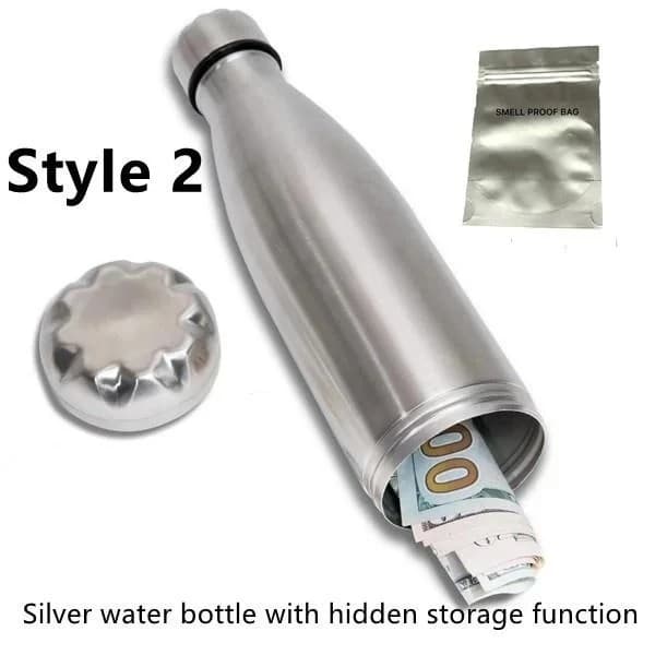 Diversion Water Bottle Shape Surprise Secret 710ML Hidden Security Container Stash Safe Box Plastic Stash Jars Safe Org